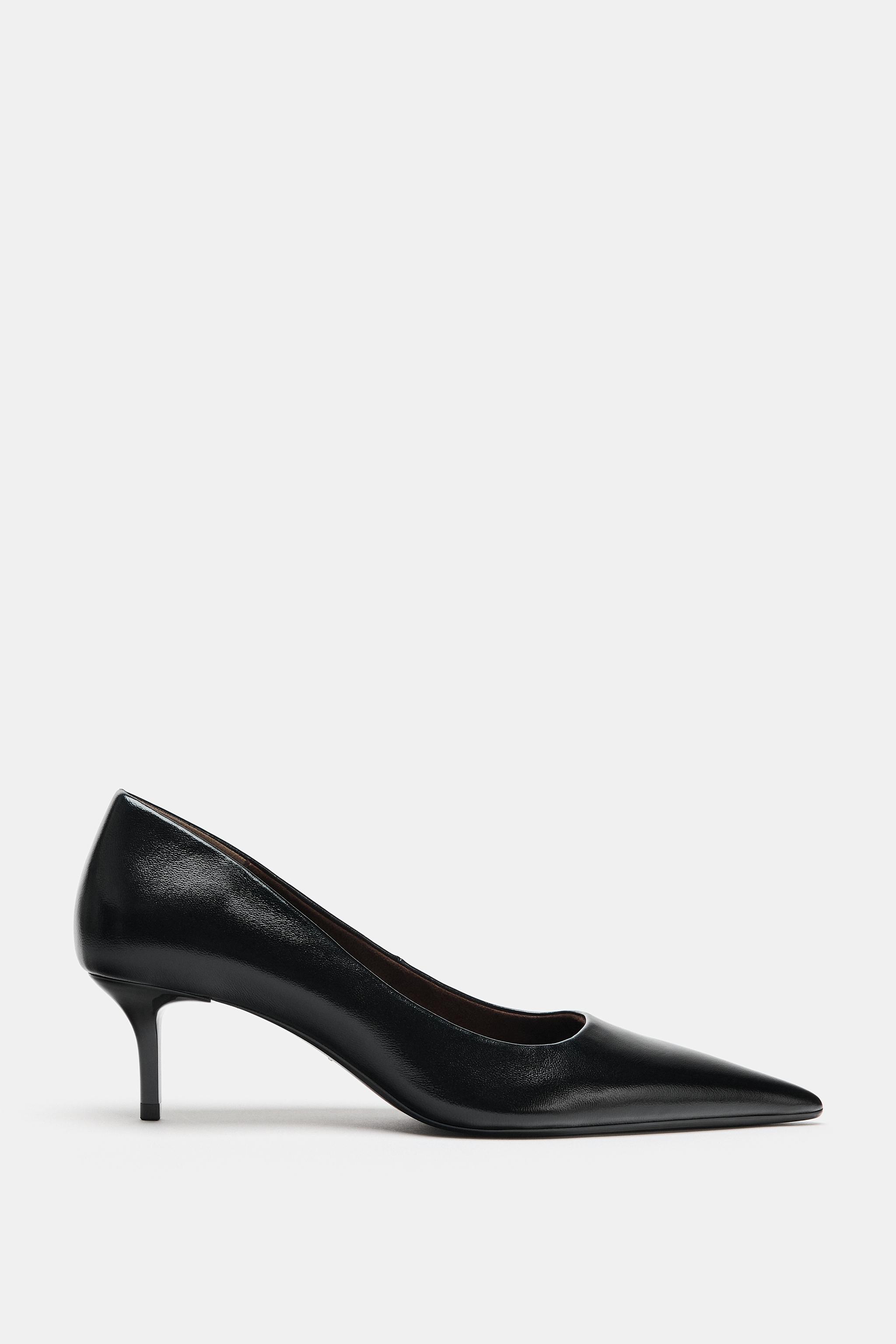 CHAUSSURES À TALONS EN CUIR