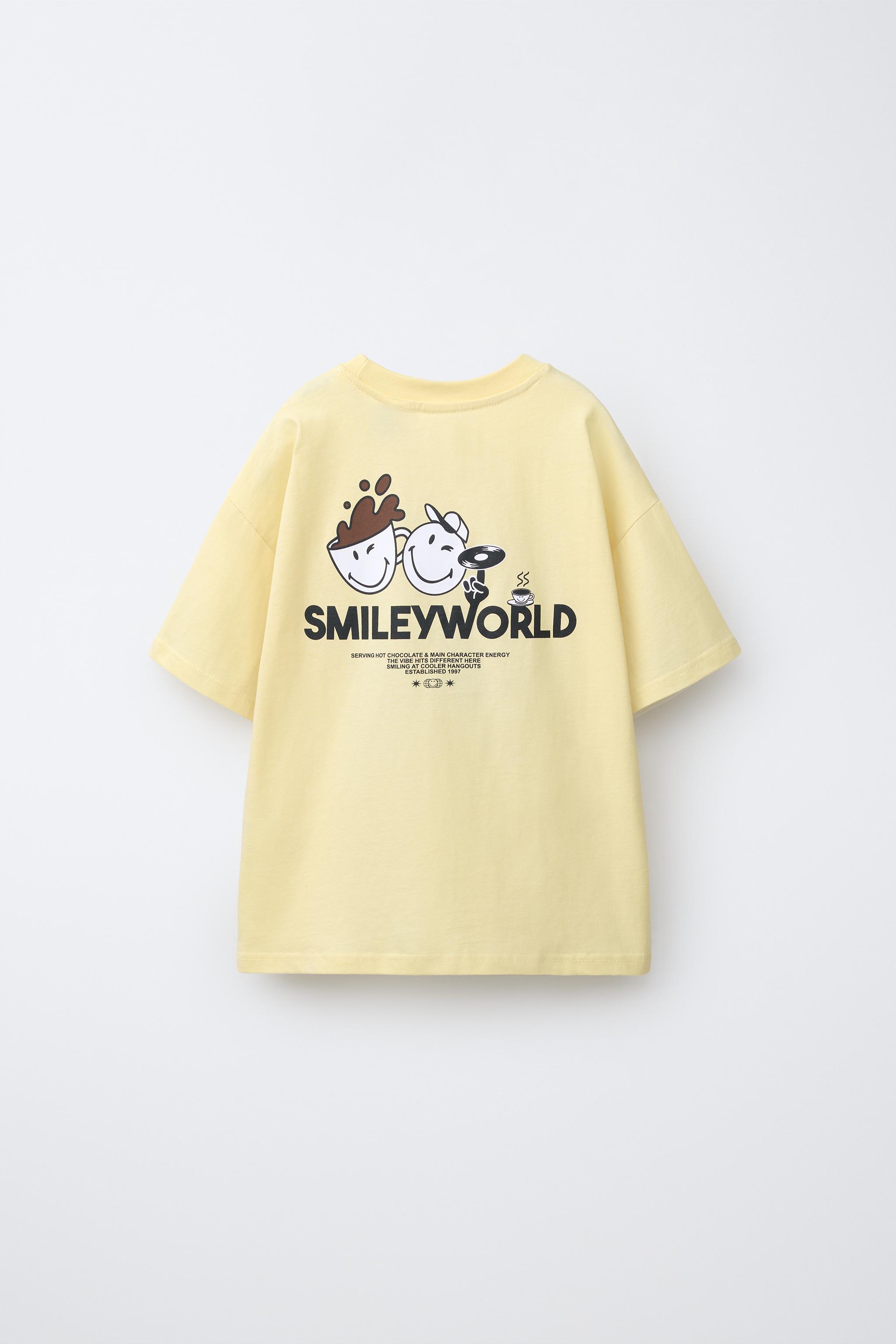 Детские футболки Zara SMILEYWORLD ® T-SHIRT — фото 3
