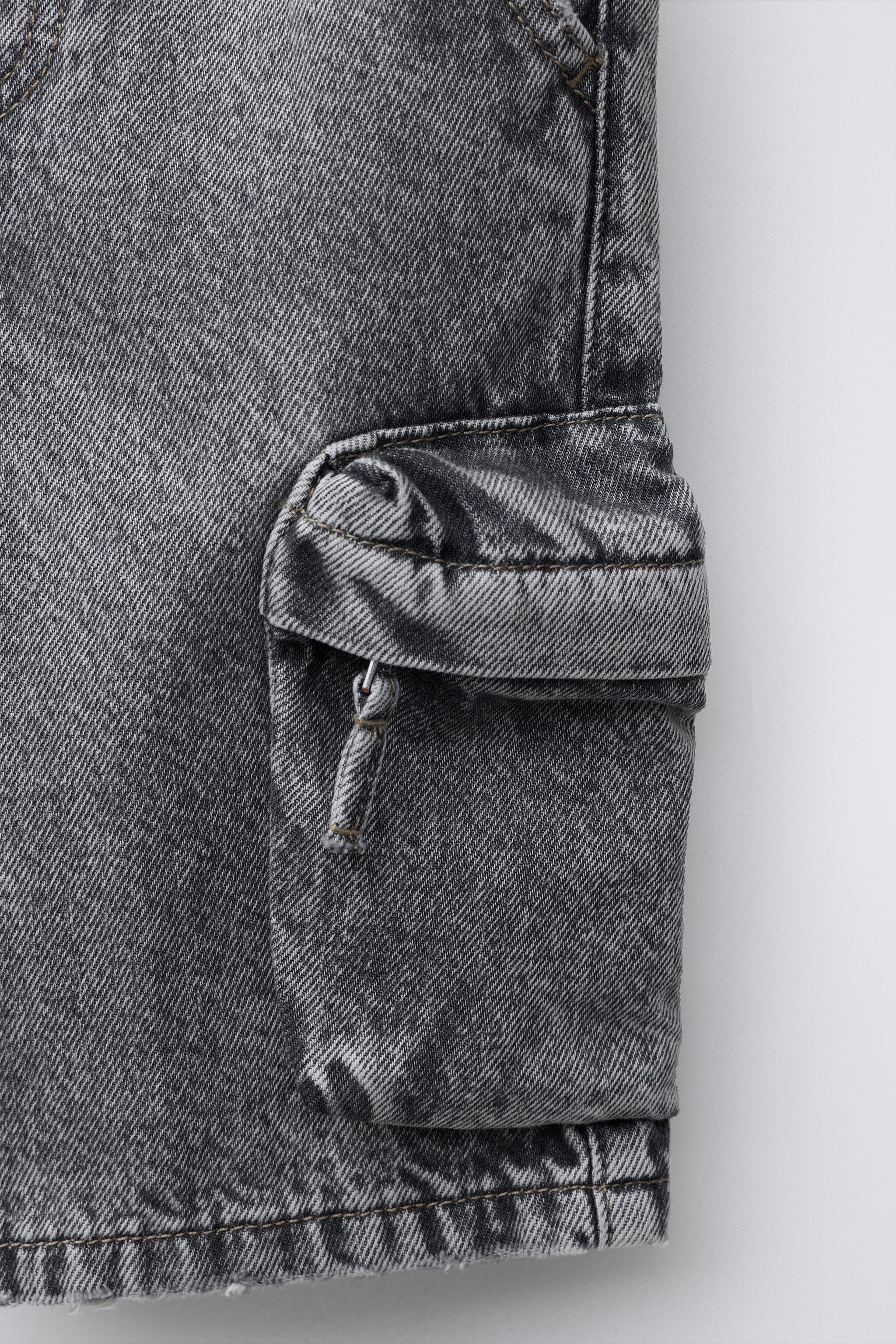 URBAN DENIM CARGO SHORTS