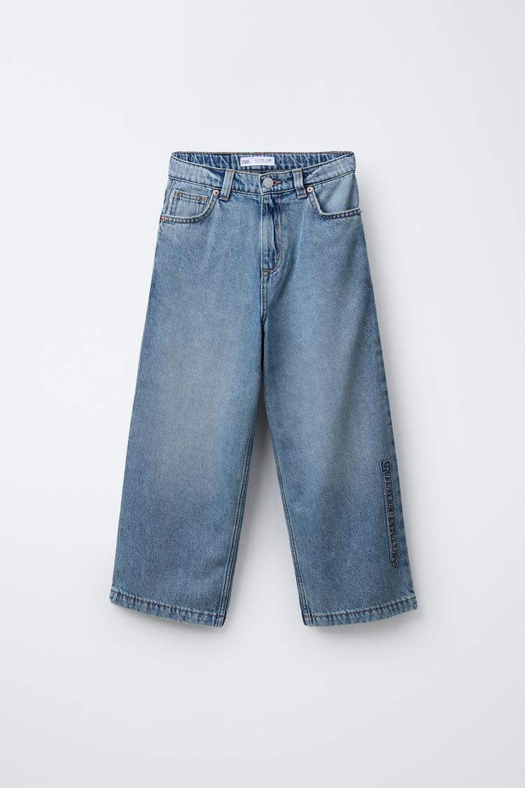 SUPER BAGGY JEANS Blue ZARA United Kingdom