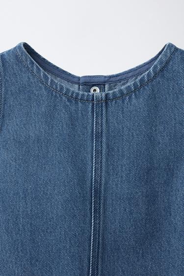 DENIM TOP - Blue by Zara - Image 2