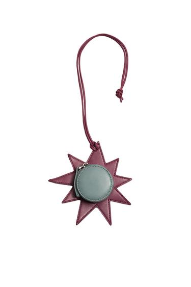 LEATHER PENDANT PURSE SAMUEL DE SABOIA X ZARA - Sky Blue by Zara