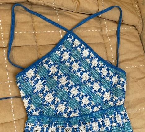 KNIT HALTER DRESS - Image 4