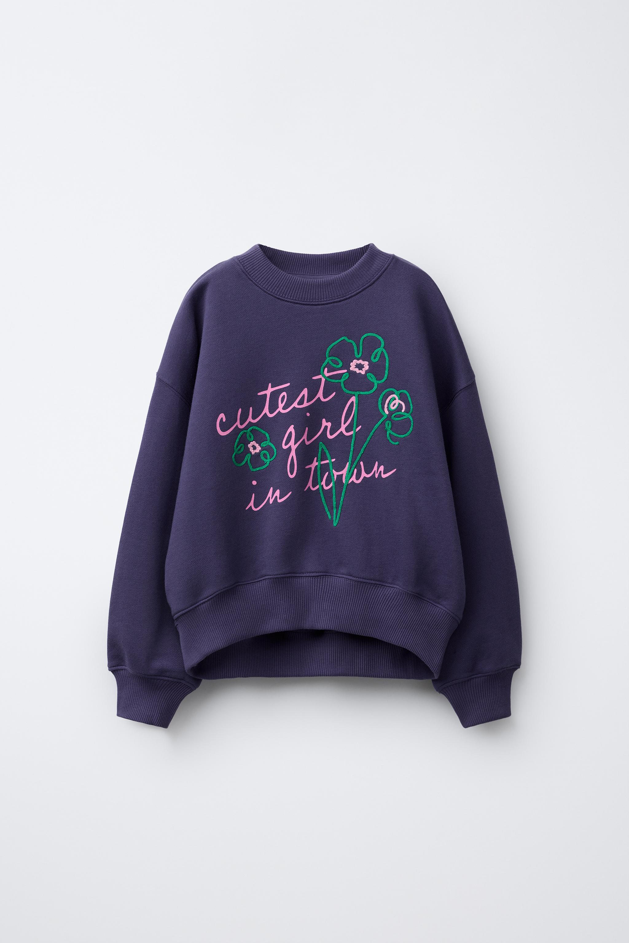 女の子用スウェットシャツ | ZARA 日本