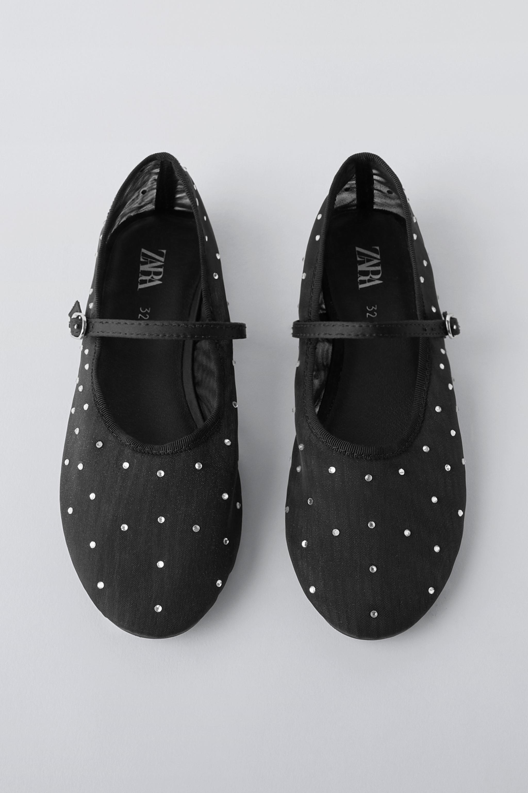 Black flats shops zara