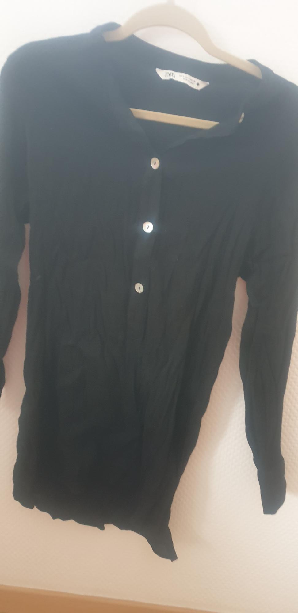 MANDARIN COLLAR BLOUSE