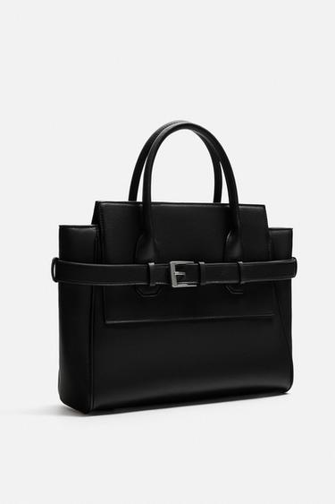 SAC À MAIN CEINTURE - Noir de Zara - Image 4