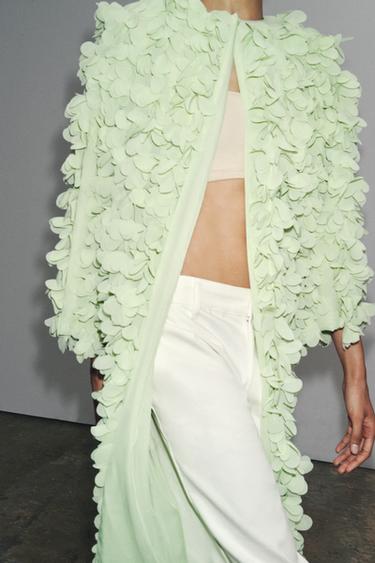 PETAL COAT - Mint by Zara - Image 1