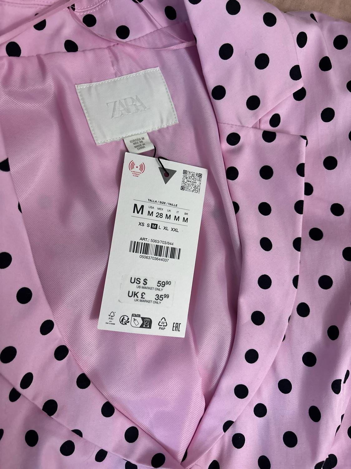 CHAQUETA CORTA LUNARES - Image 3
