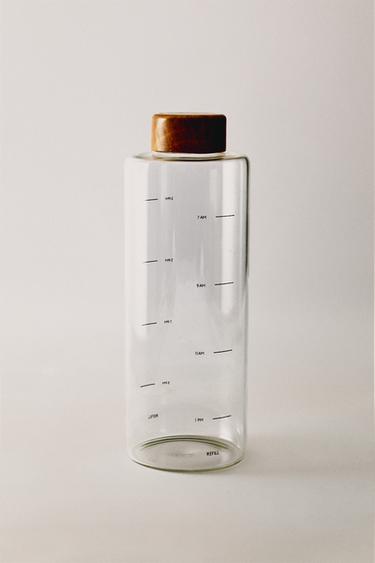 BOTELLA BOROSILICATO ROBLE - Transparente de Zara
