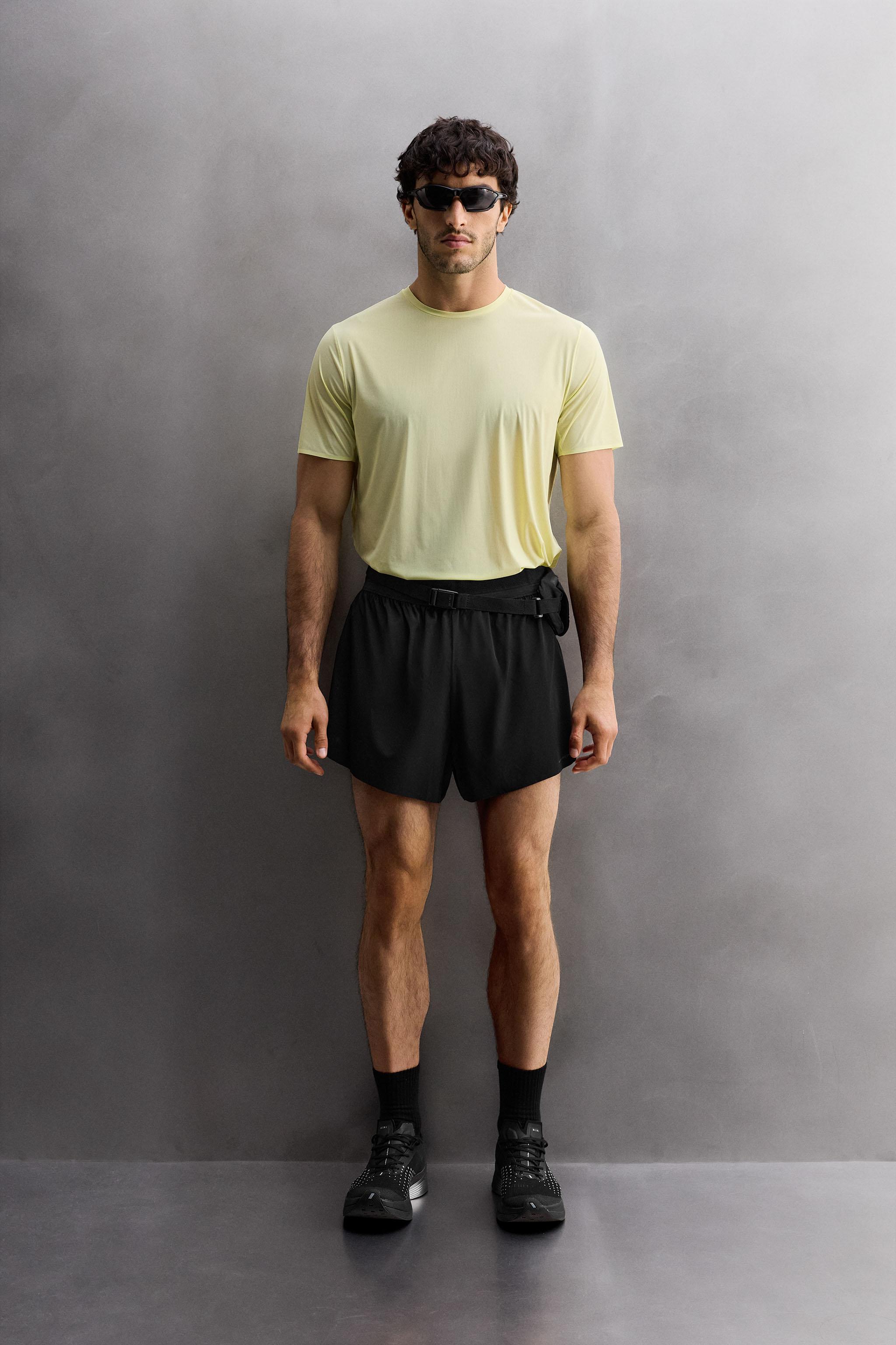 さらさら LIGHTWEIGHT TECHNICAL T-SHIRT - Lime green | ZARA United States