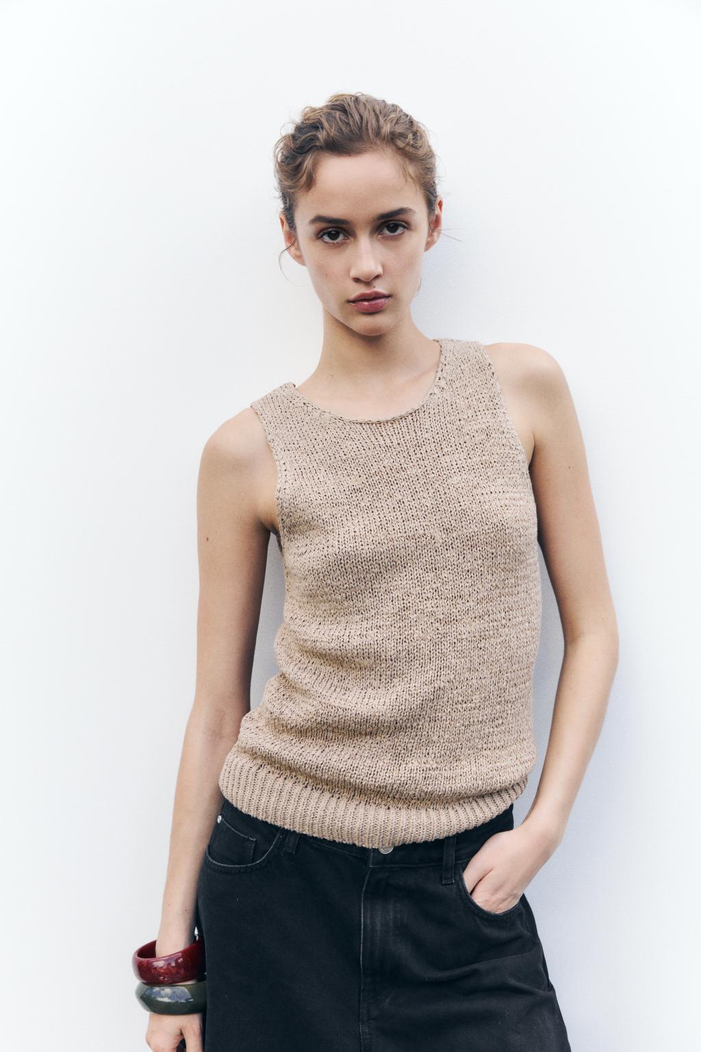 Thumbnail image for RUSTIC KNIT TOP