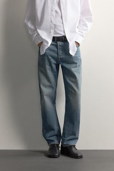 REGULAR FIT JEANS - Blue by Zara