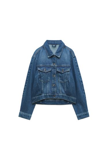 CROPPED DENIM JACKET