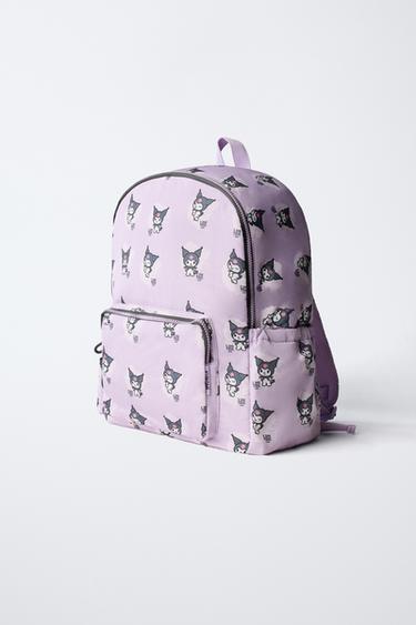 KUROMI © SANRIO SCHOOL BACKPACK - Mauve Purple by Zara - Image 1
