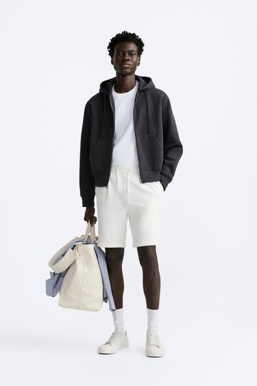 BERMUDA CONFORT - Blanco roto de Zara - Imagen 0