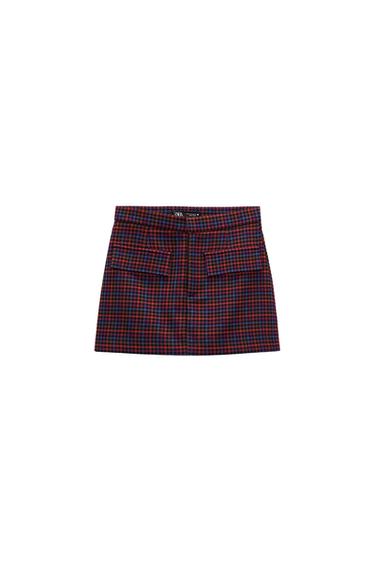 CHECK SKORT