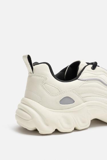 BASKET SEMELLE ÉPAISSE - Blanc de Zara - Image 3