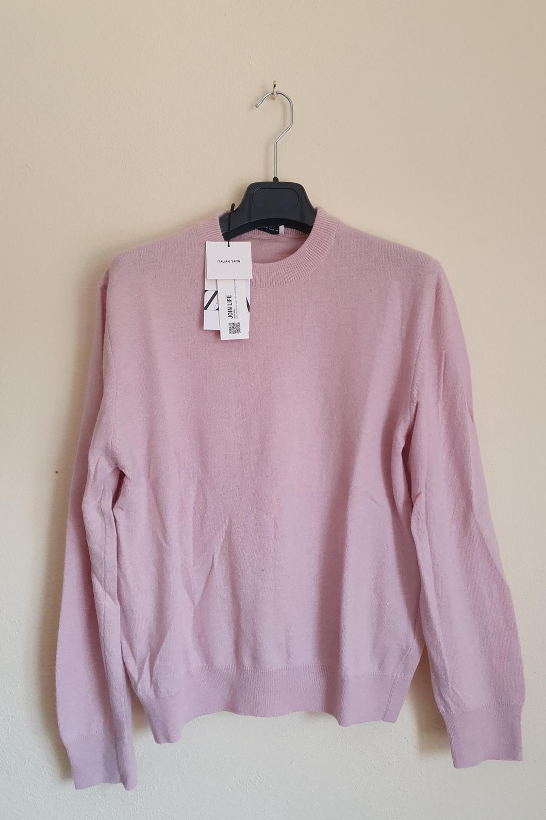WOOL BLEND KNIT SWEATER