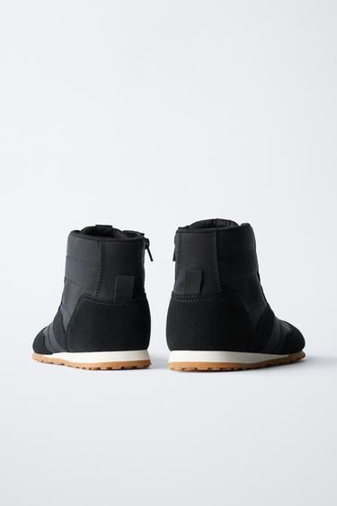 BASKETS MONTANTES BOXING - Noir de Zara - Image 6