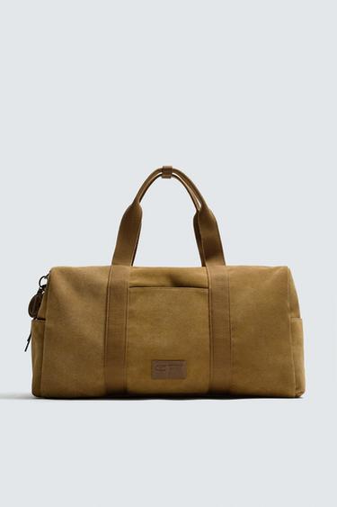 Zara CHAMPION ® X ZARA TRAVEL BAG - Sandy Brown
