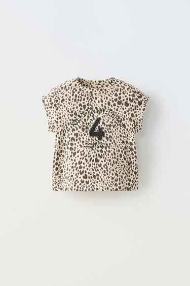 TRIČKO ANIMAL PRINT - Leopard od Zara