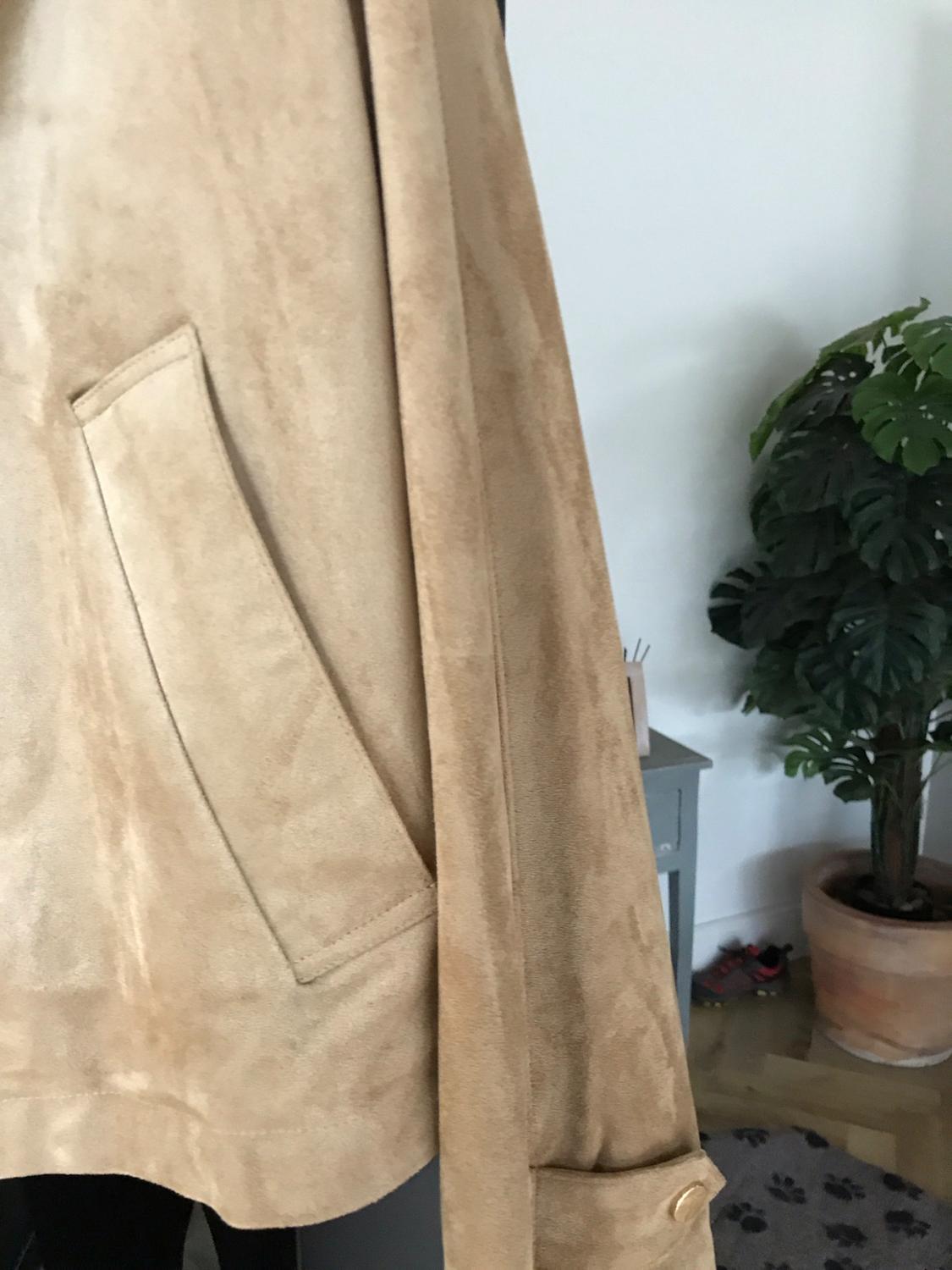 FAUX SUEDE JACKET - Image 7