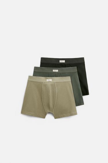 PACK OF 3 SOFT BOXERS - various by Zara - Image 0