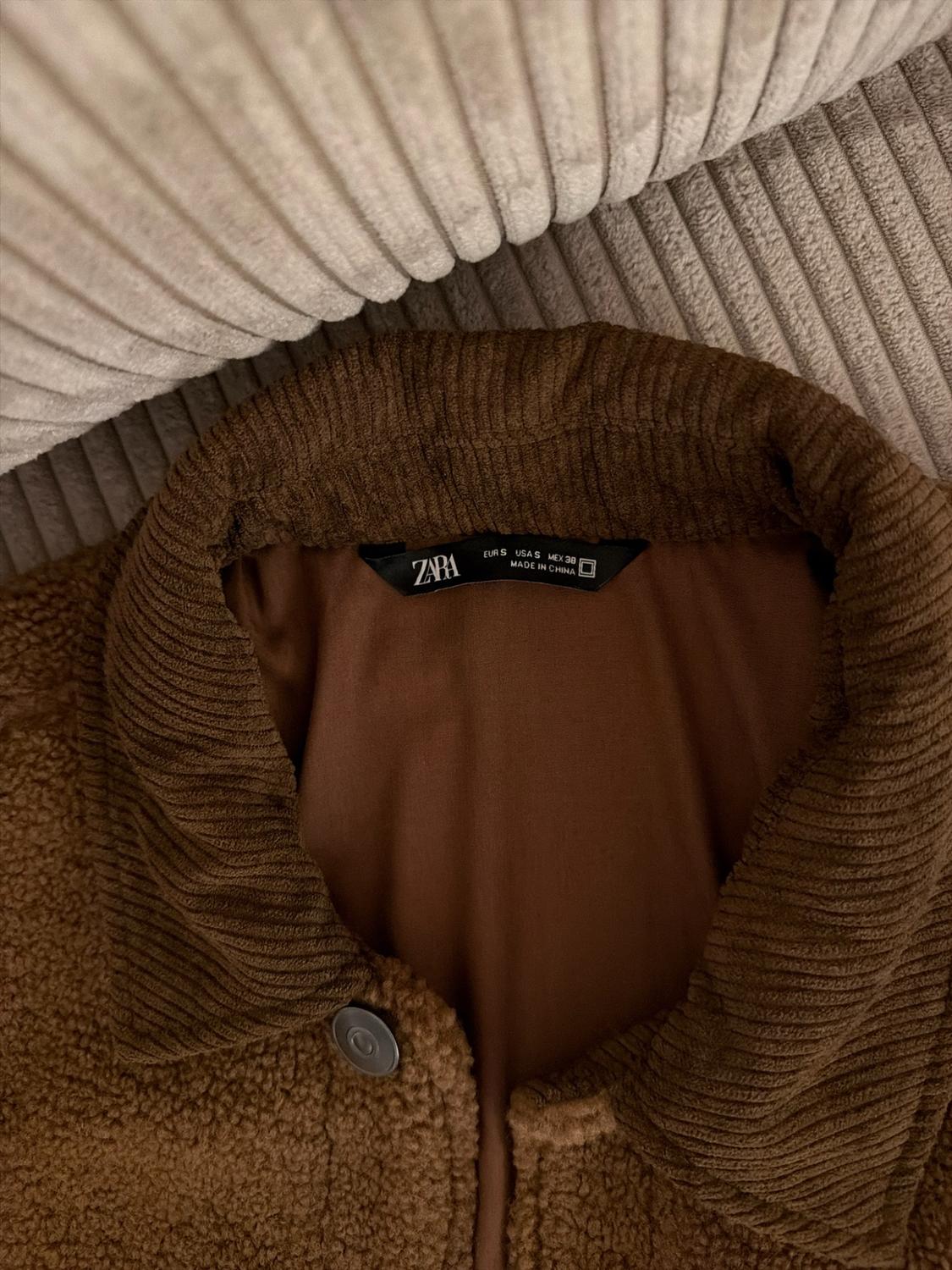 COMBINED FAUX SHEARLING JACKET - Image 4