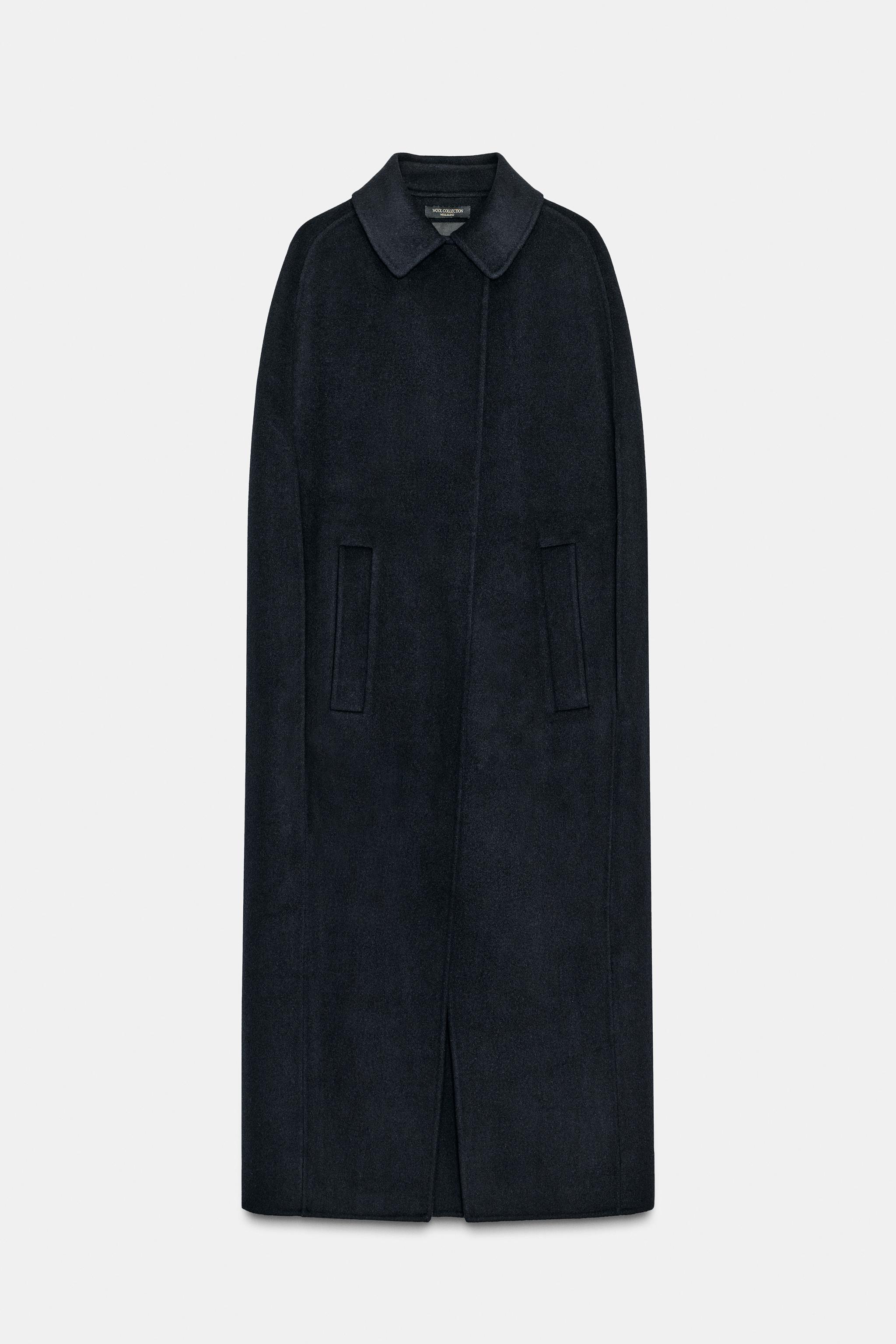 【ZARA】限定品　ZW オーバーサイズ ケープ 8491/040 ZARA】限定品 ZW オーバーサイズ ケープ 8491/040
