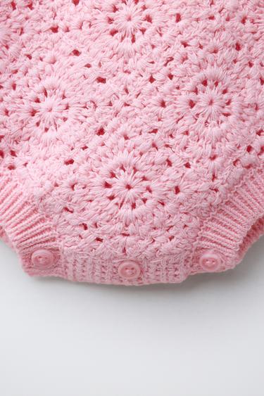 BODY FLEURS CROCHET UNI - Rose de Zara - Image 2