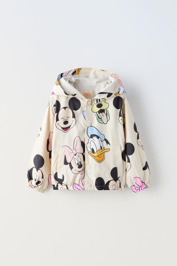 MINNIE MOUSE © DISNEY WATER-REPELLENT RAINCOAT - Ecru | ZARA Singapore