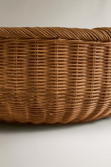 RATTAN BASKET - Honey by Zara - Image 4