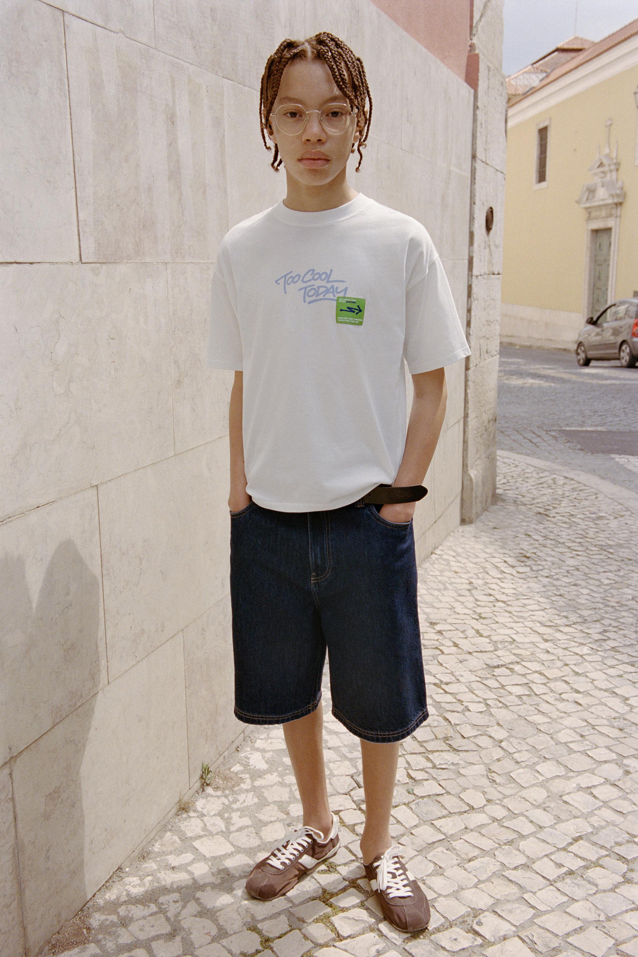 T-SHIRT À IMPRIMÉ GLACE POLO