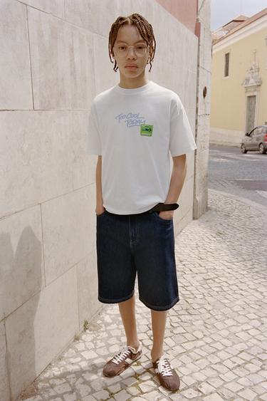 ICE CREAM PRINT T-SHIRT - White by Zara - Image 5
