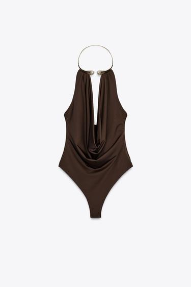 BODY COL BIJOUX - Marron de Zara - Image 5