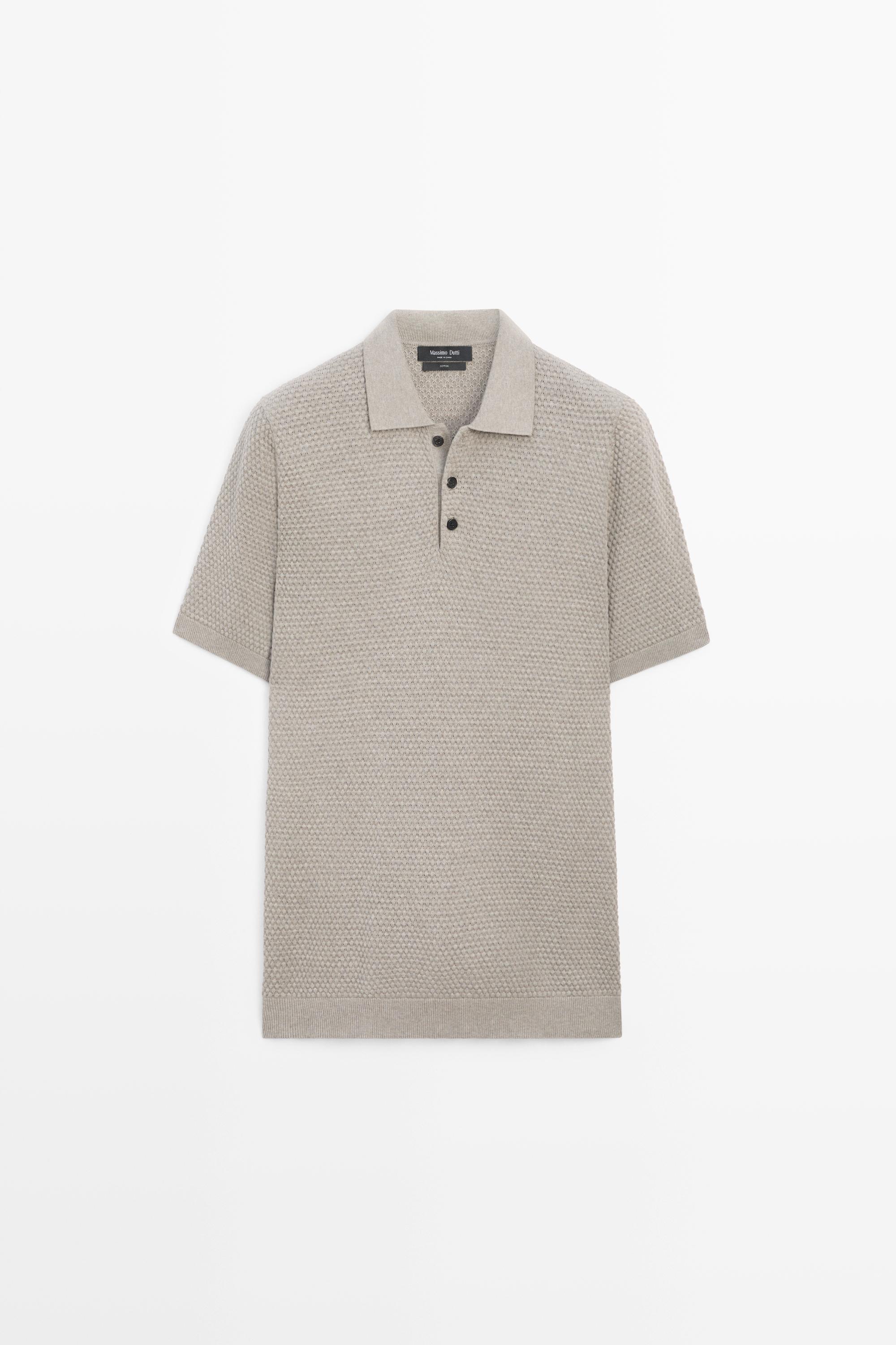 100% Cotton Short Sleeve Knit Polo