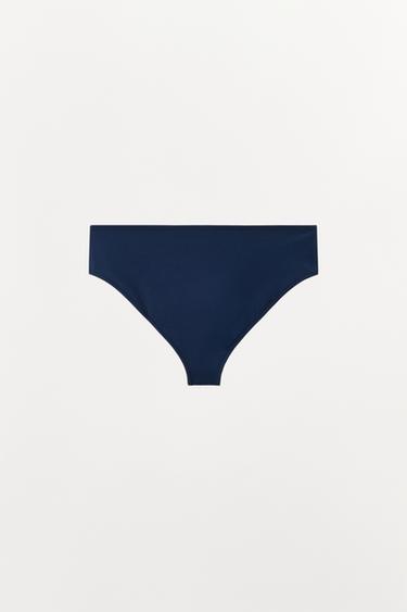 CULOTTE DOUX À COUTURES - Bleu de Zara - Image 5