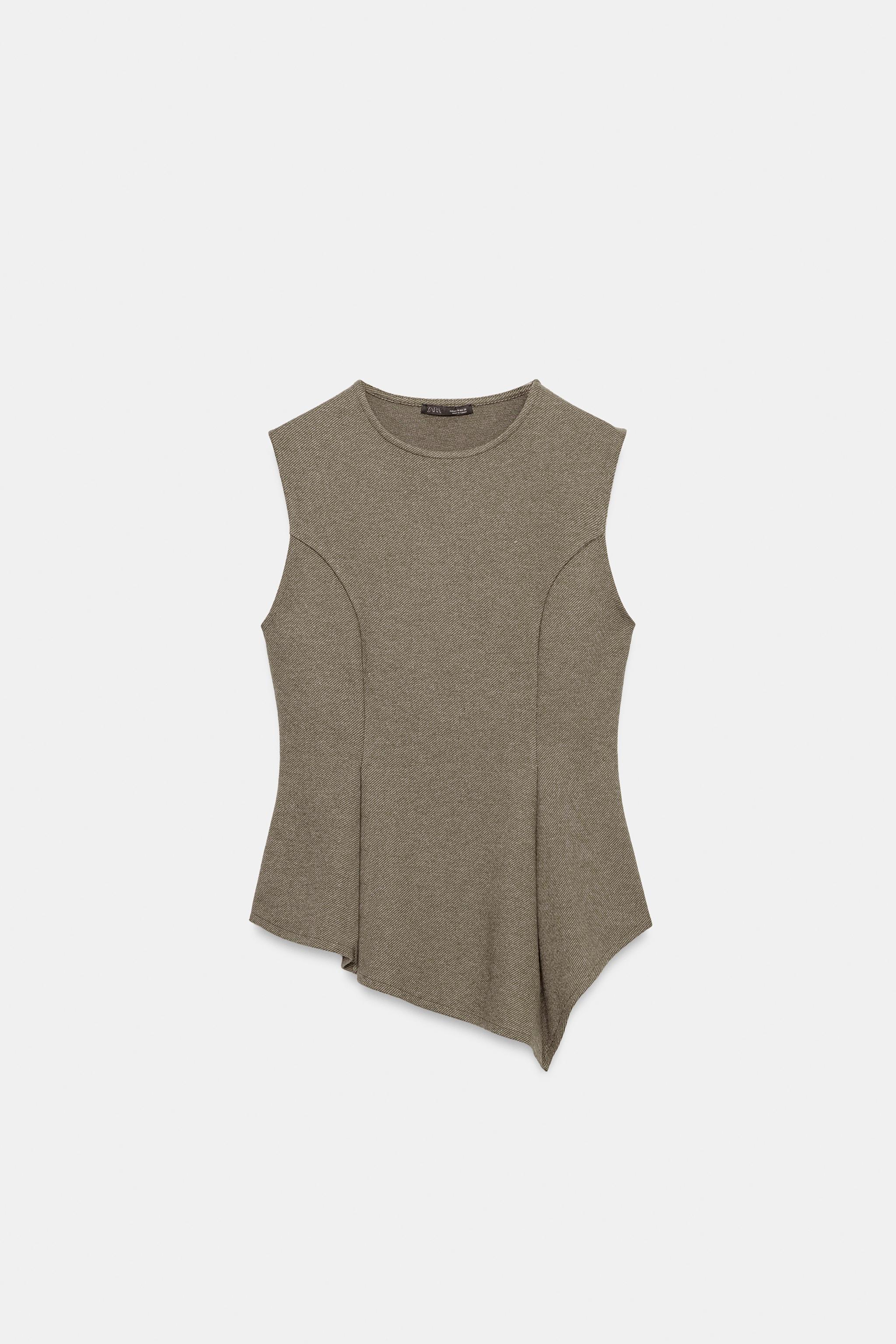 SOFT PEPLUM TOP