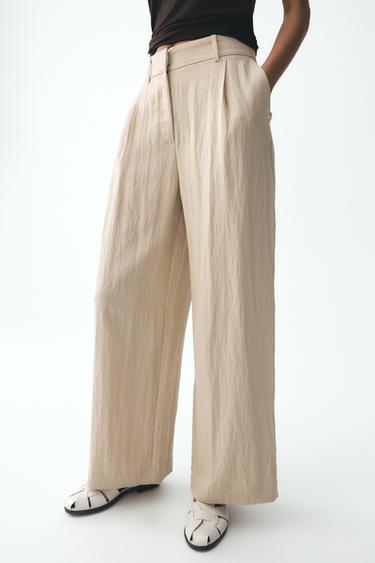 Zara MENSWEAR PANTS - Sand