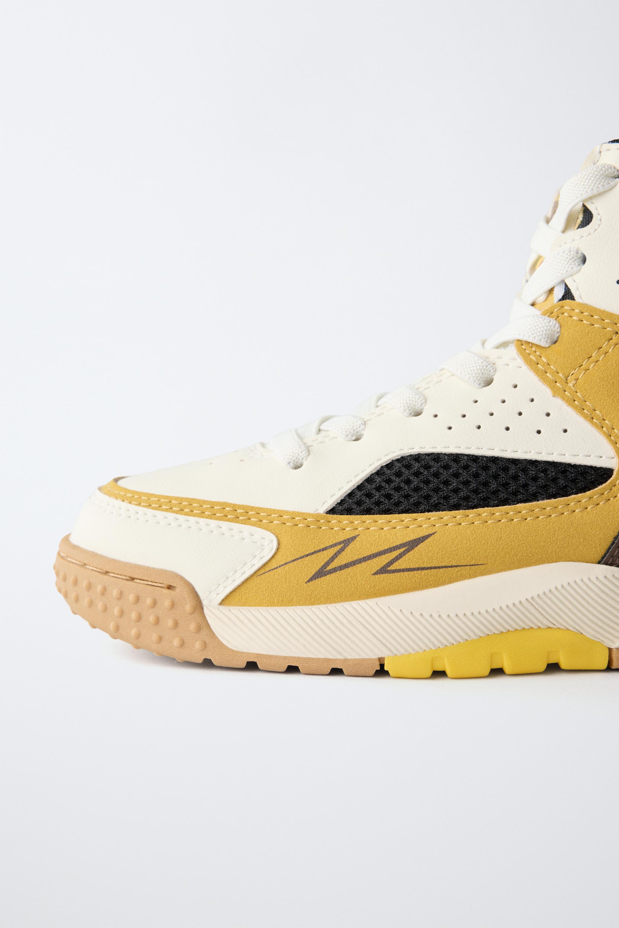 Детские кроссовки Zara PIKACHU© POKÉMON HIGH TOP SNEAKERS — фото 4