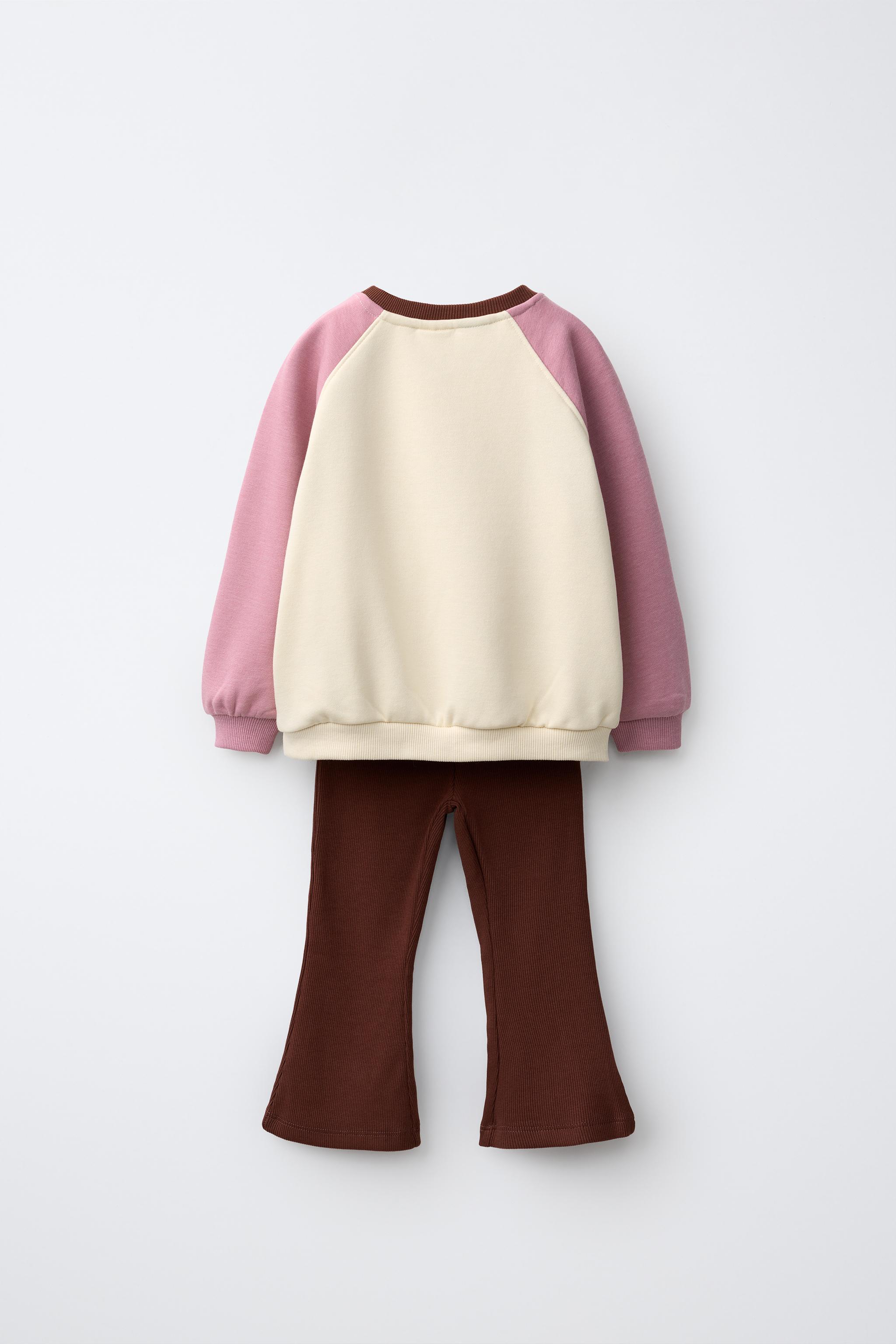 MINNIE MOUSE © DISNEY RAGLAN SET — Brown
