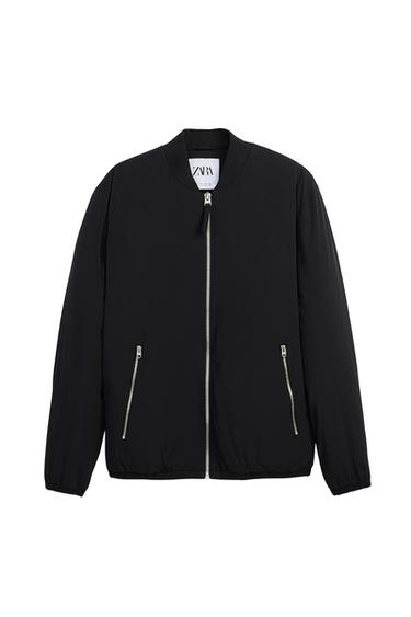 QUILTED BOMBER JACKET