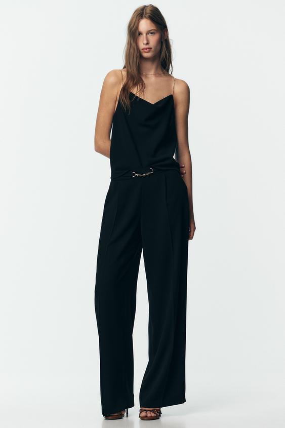 Robe courte col montant Noir Rotate - Femme | Place des Tendances Robe courte col montant Noir Rotate - Femme | Place des Tendances