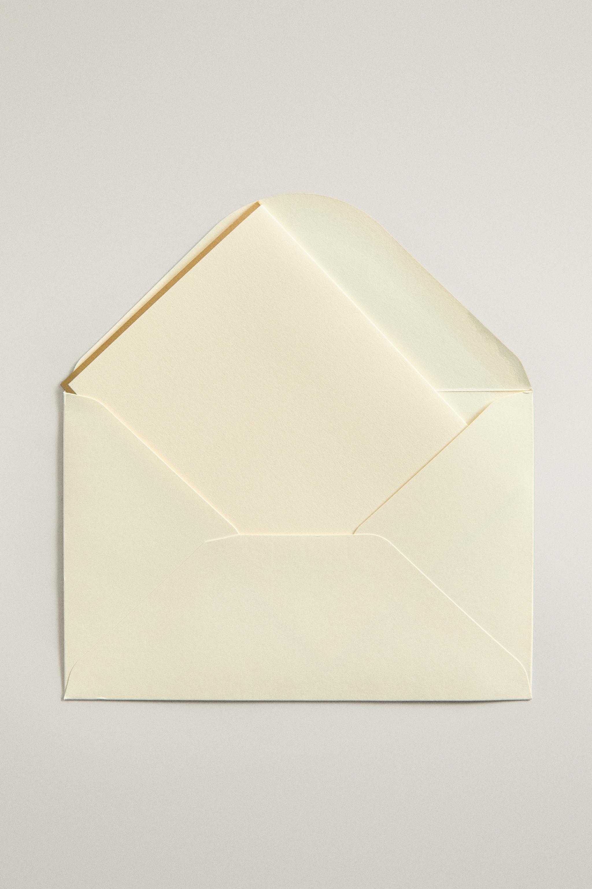 PACK OF CHRISTMAS CARDS AND ENVELOPES (PACK OF 8) - White | ZARA