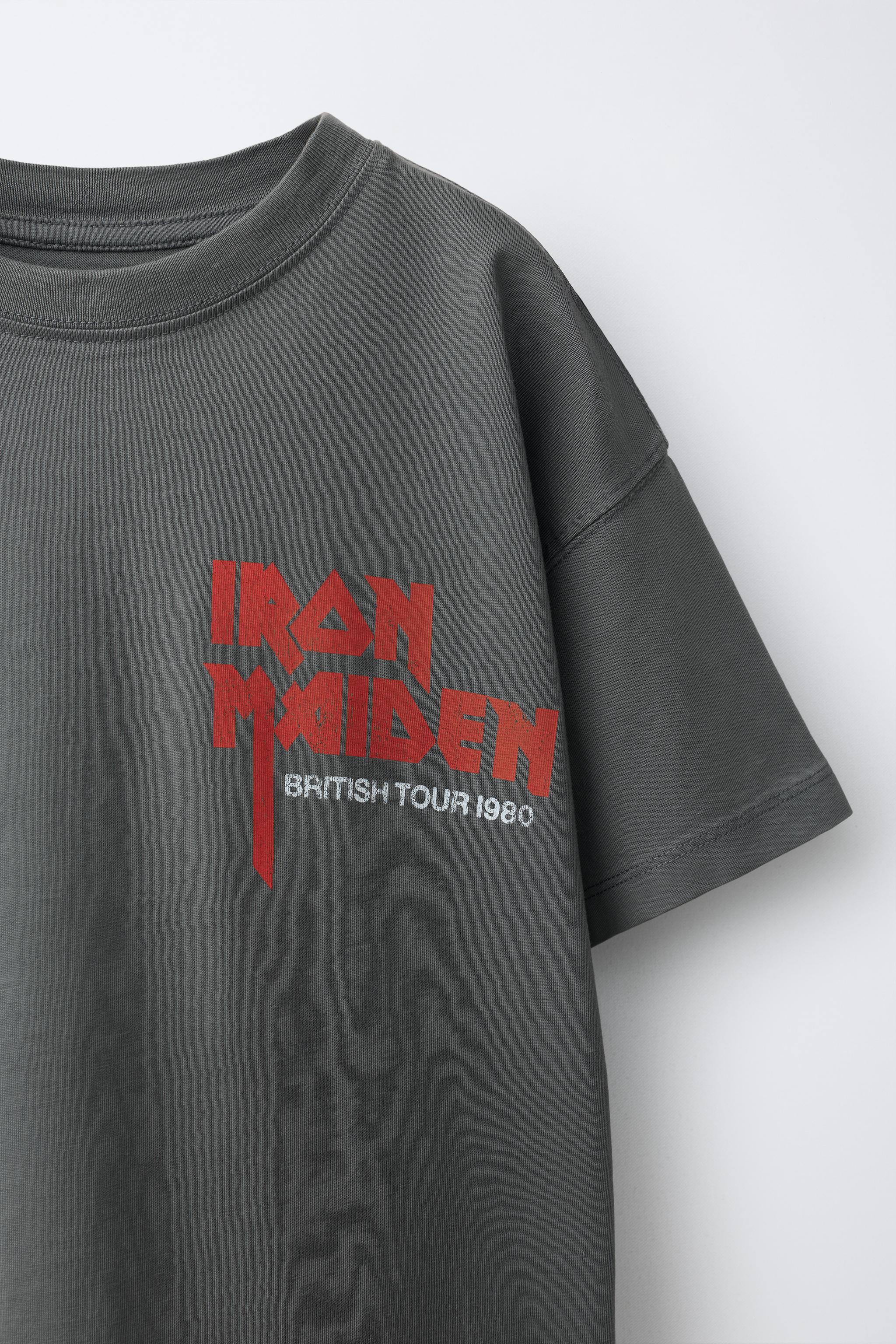 Детские футболки Zara IRON MAIDEN © Graphic T-Shirt — фото 3