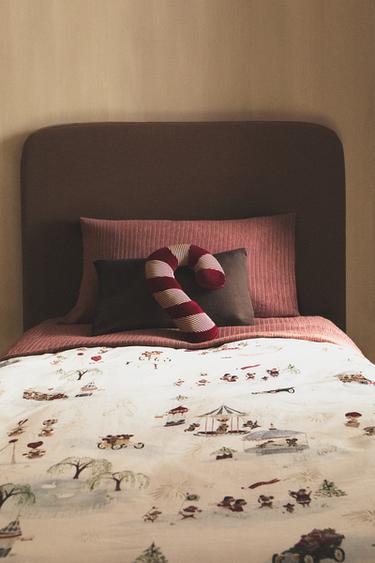 Zara CHILDREN'S CHRISTMAS DUVET COVER WITH MICE - 多色