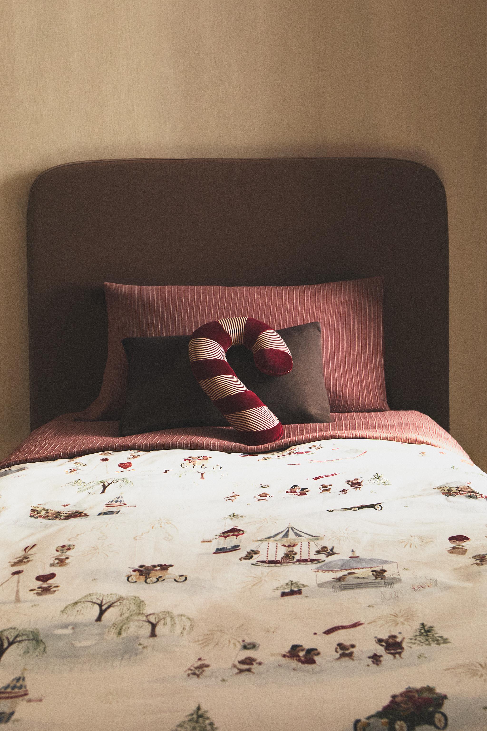 CHILDREN'S CHRISTMAS MICE DUVET COVER