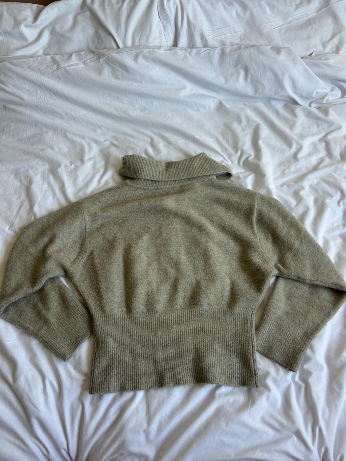POLO COLLAR KNIT SWEATER - Image 2