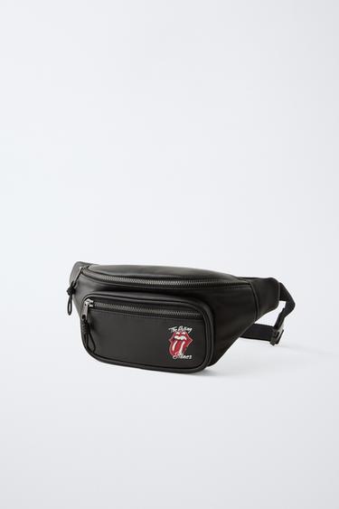 ROLLING STONES © BELT BAG - Black by Zara - Image 1